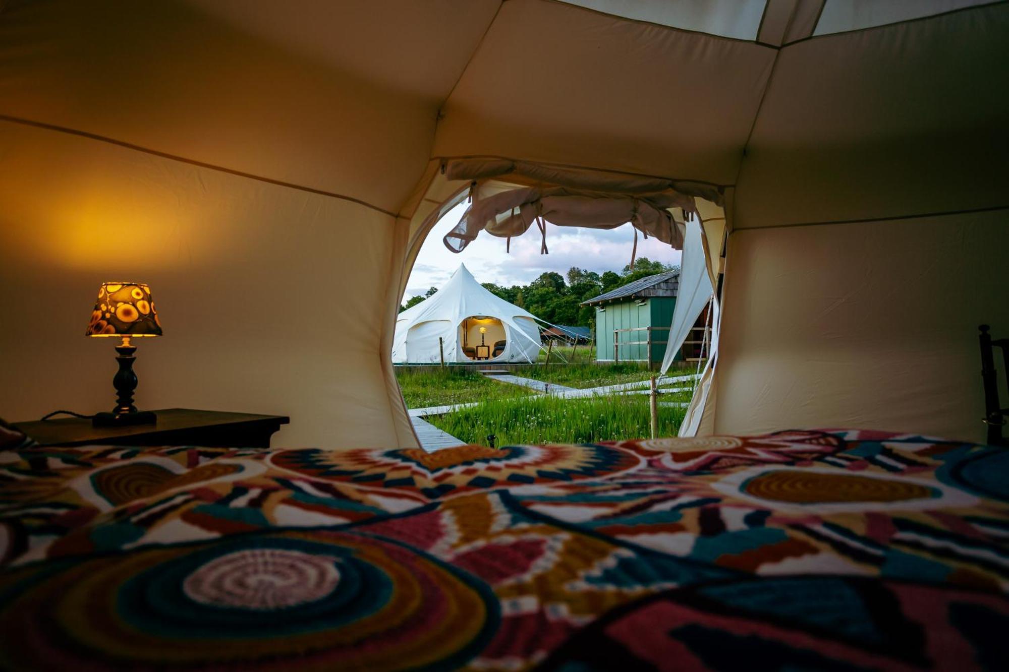 Luxury Glamping Retreat In Battle Villa Luaran gambar