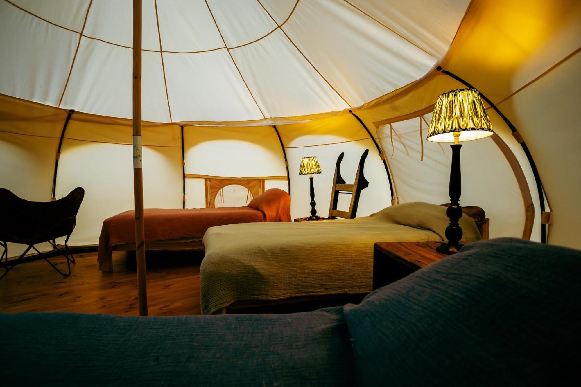 Luxury Glamping Retreat In Battle Villa Luaran gambar