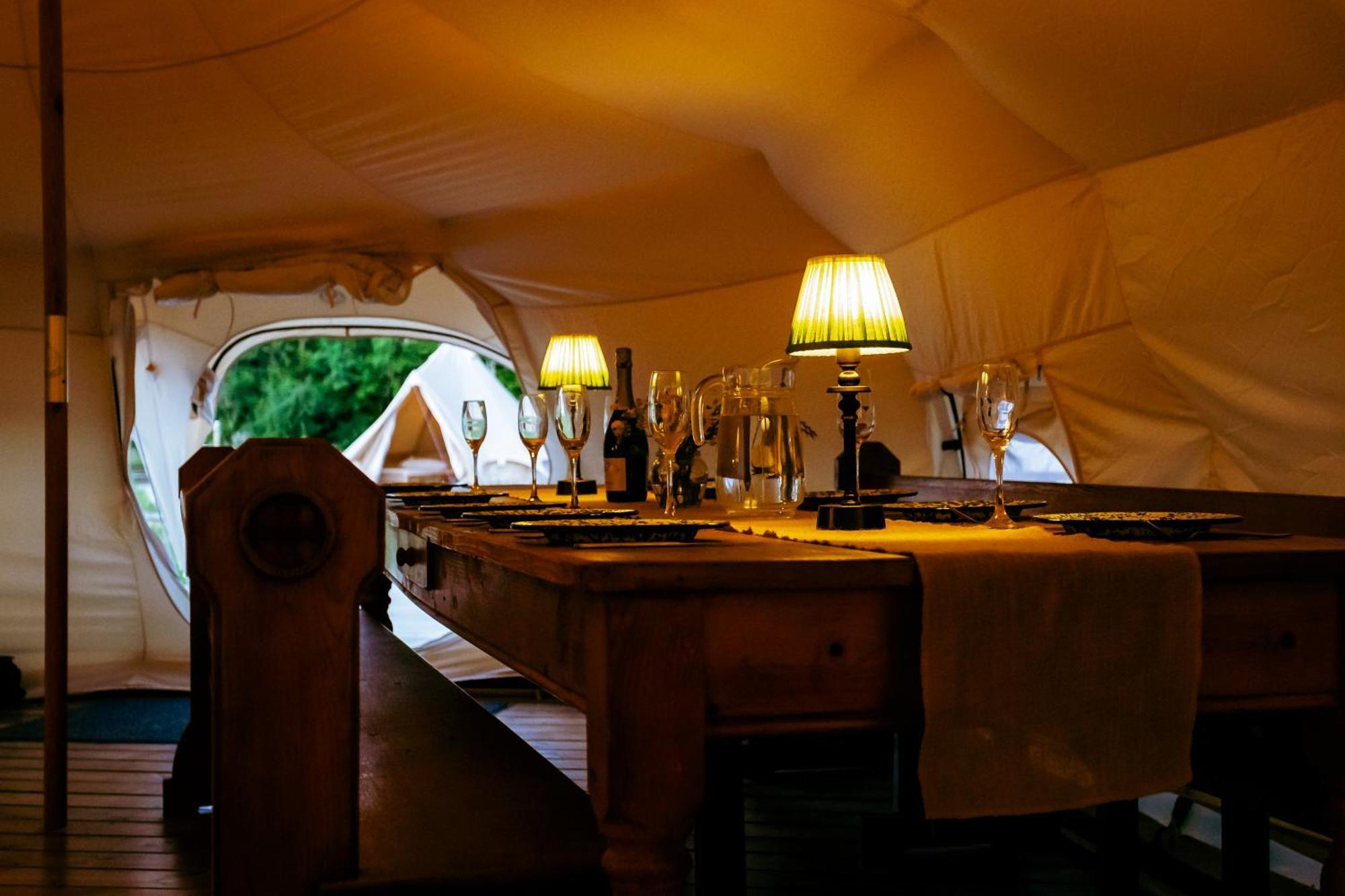 Luxury Glamping Retreat In Battle Villa Luaran gambar