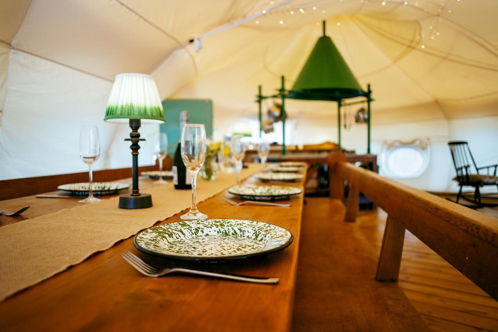 Luxury Glamping Retreat In Battle Villa Luaran gambar
