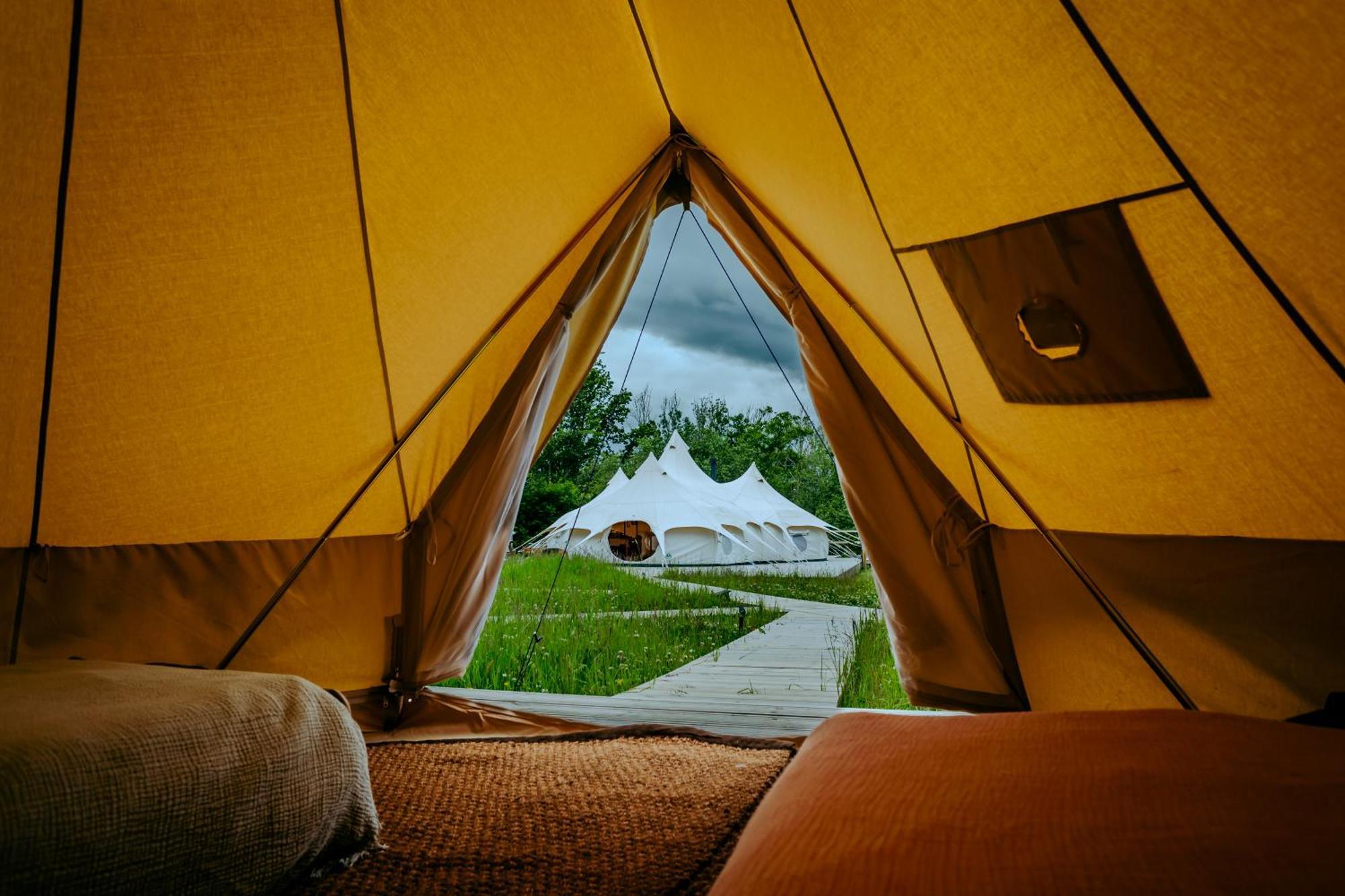 Luxury Glamping Retreat In Battle Villa Luaran gambar
