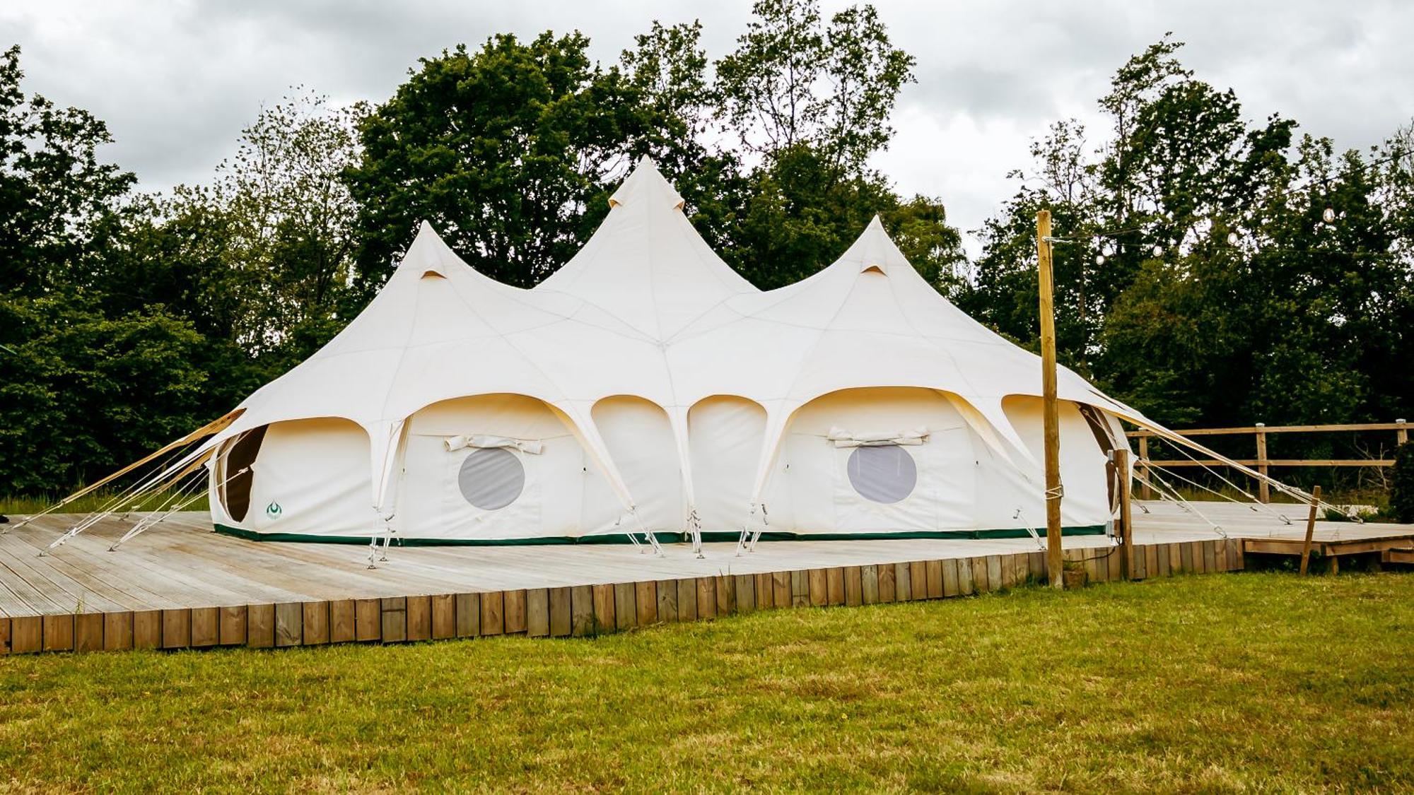 Luxury Glamping Retreat In Battle Villa Luaran gambar