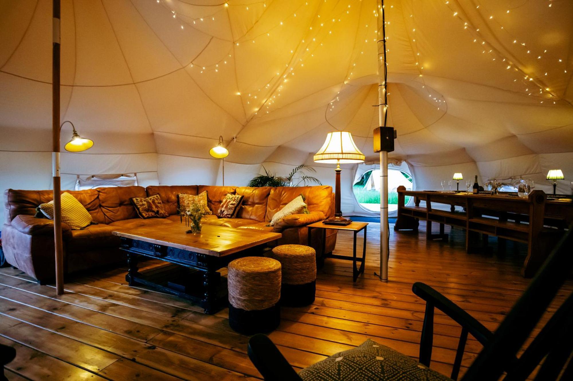 Luxury Glamping Retreat In Battle Villa Luaran gambar