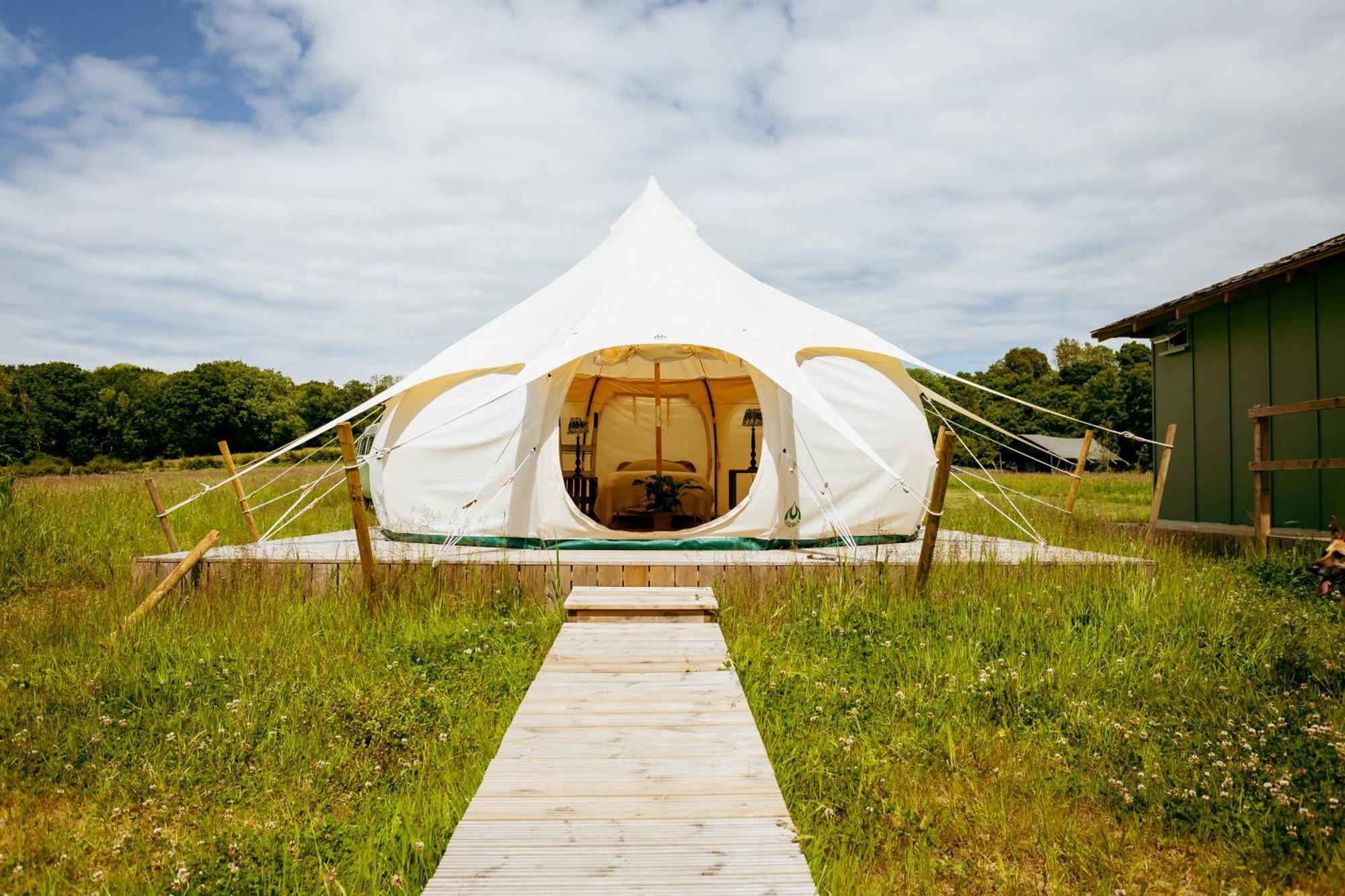Luxury Glamping Retreat In Battle Villa Luaran gambar